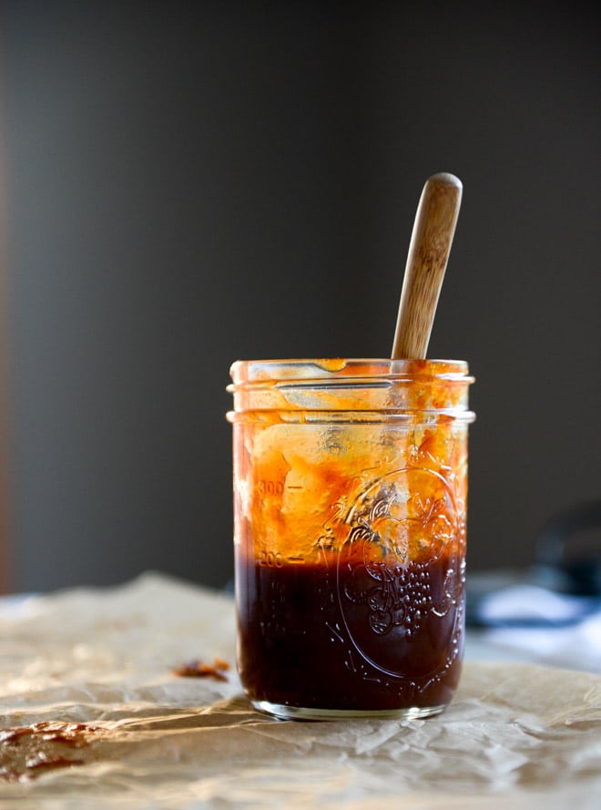 Grilled Baby Back Ribs with Root Beer BBQ Sauce I howsweeteats.com