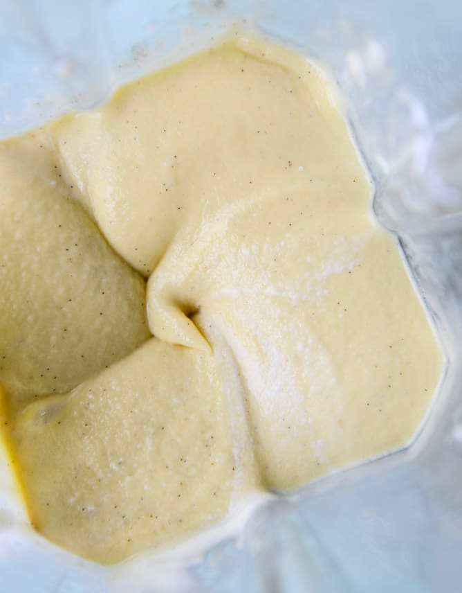 tropical banana rum and mango melon breakfast bowls I howsweeteats.com