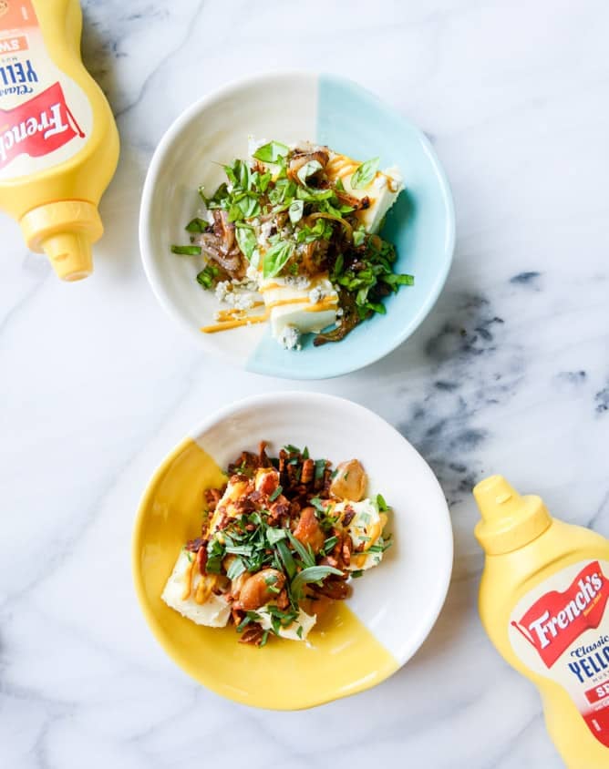 grilled corn with sweet + spicy mustard compound butter I howsweeteats.com