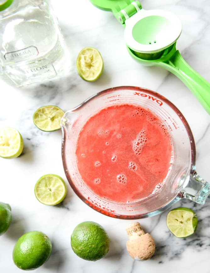 salted watermelon margarita popsicles I howsweeteats.com