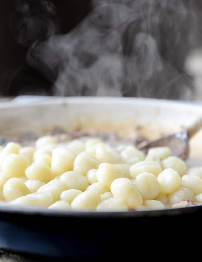 summer skillet gnocchi I howsweeteats.com