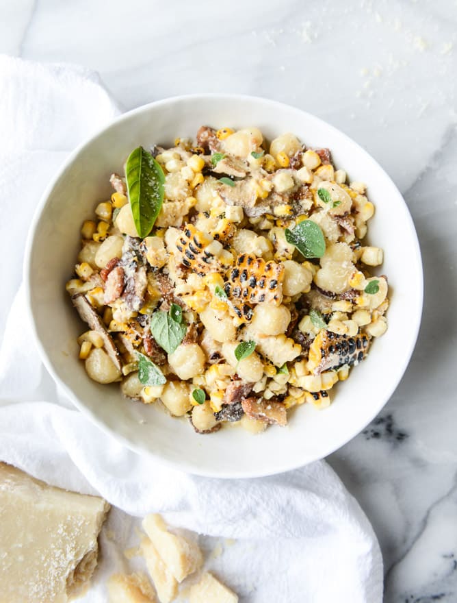 summer skillet gnocchi I howsweeteats.com