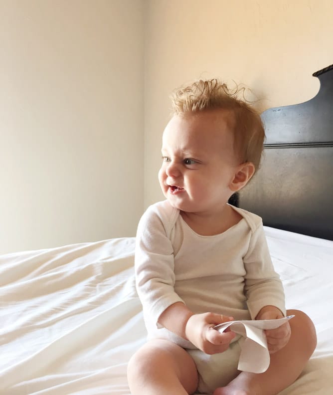 life with max: nine and ten months I howsweeteats.com