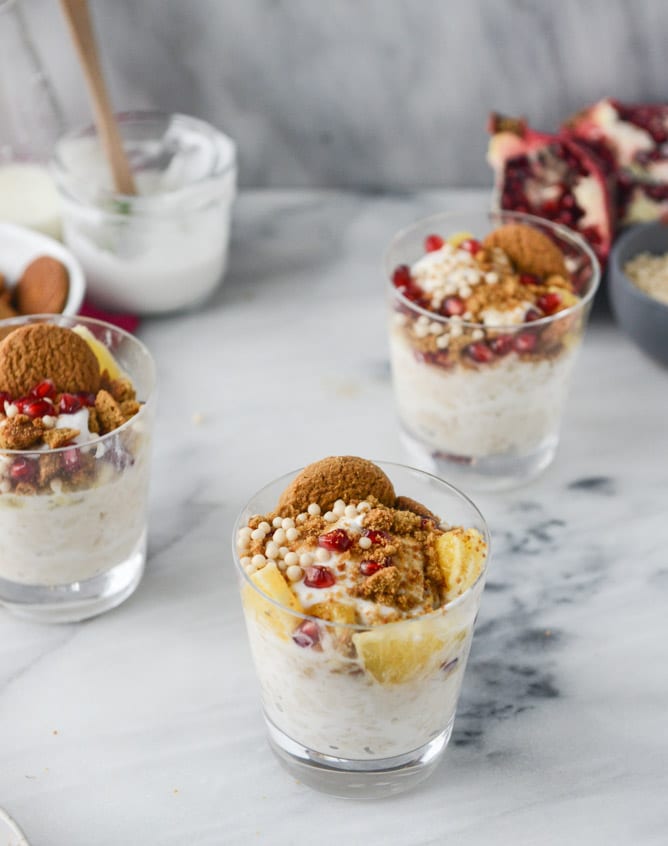 gingersnap breakfast risotto I howsweeteats.com