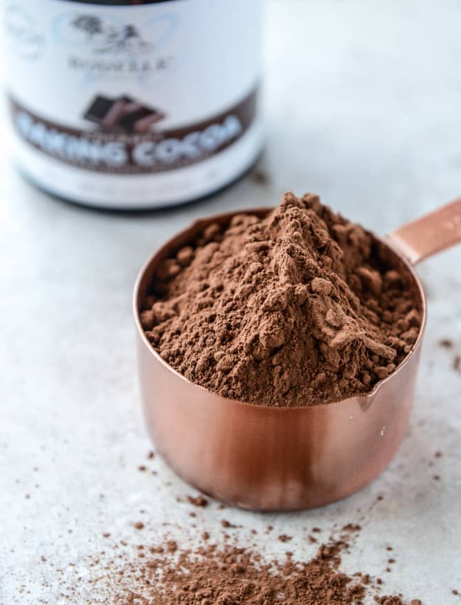 chocolate vanilla bean cake I howsweeteats.com