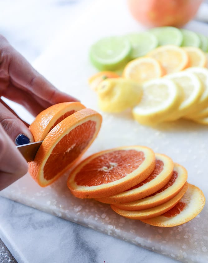 meyer lemon shandy sangria I howsweeteats.com