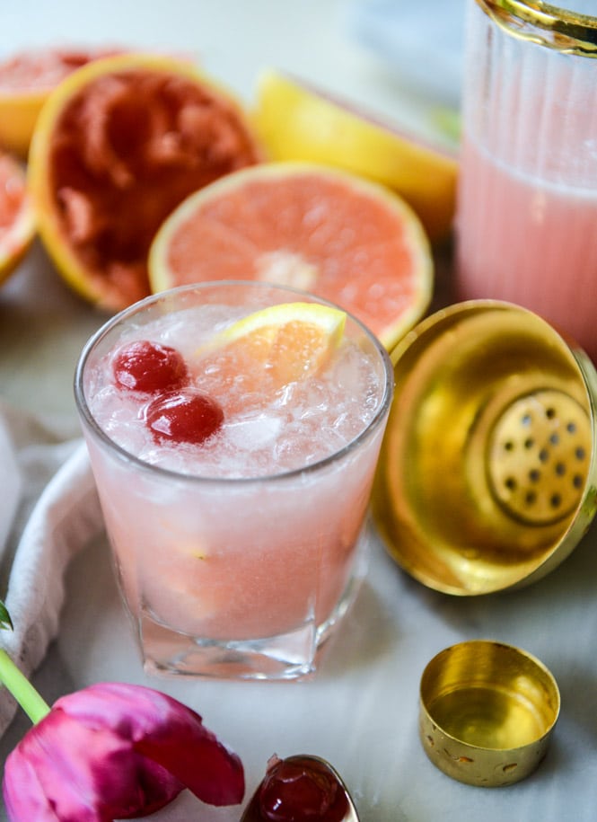 grapefruit daiqiuris I howsweeteats.com