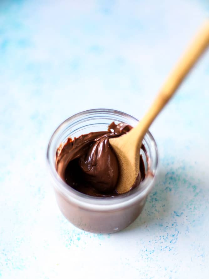 pumpkin nutella hot chocolate I howsweeteats.com