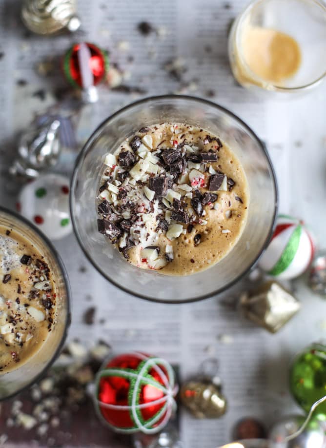 how to make peppermint affogato (video!) I howsweeteats.com 