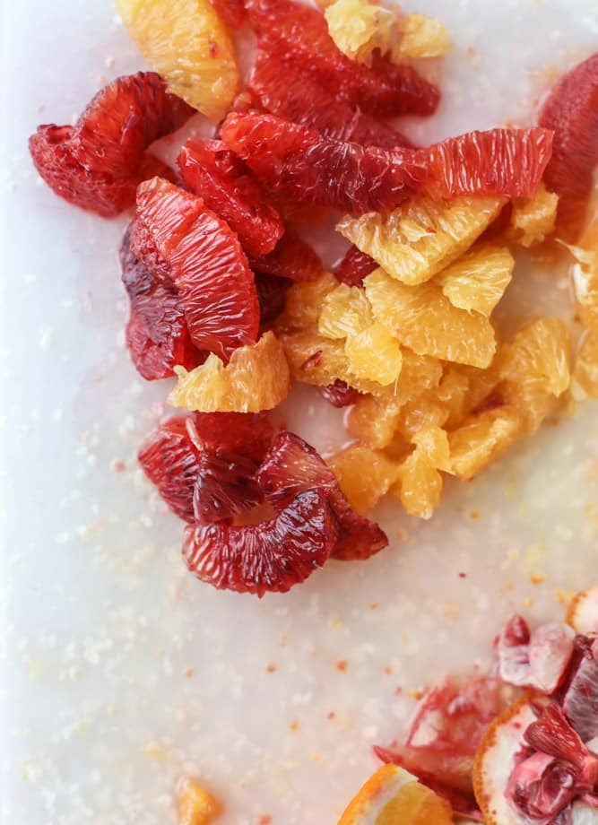 winter citrus butter salmon I howsweeteats.com 