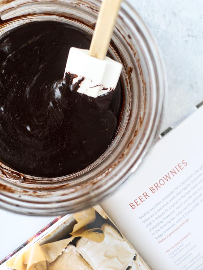 beer brownies I howsweeteats.com