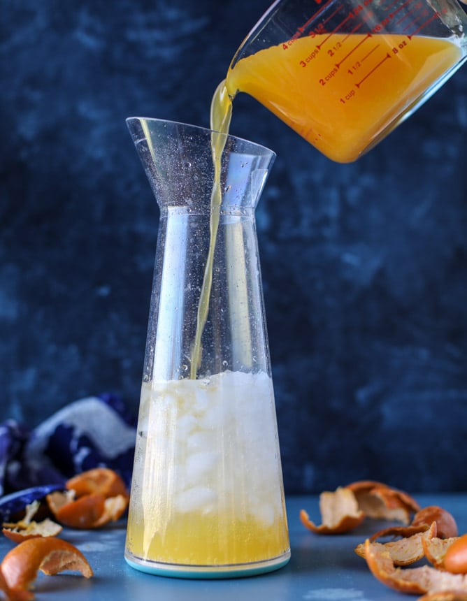 clementine vodka soda I howsweeteats.com