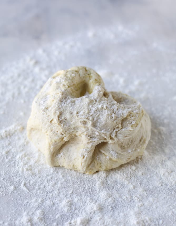 truffle mushroom pizza I howsweeteats.com