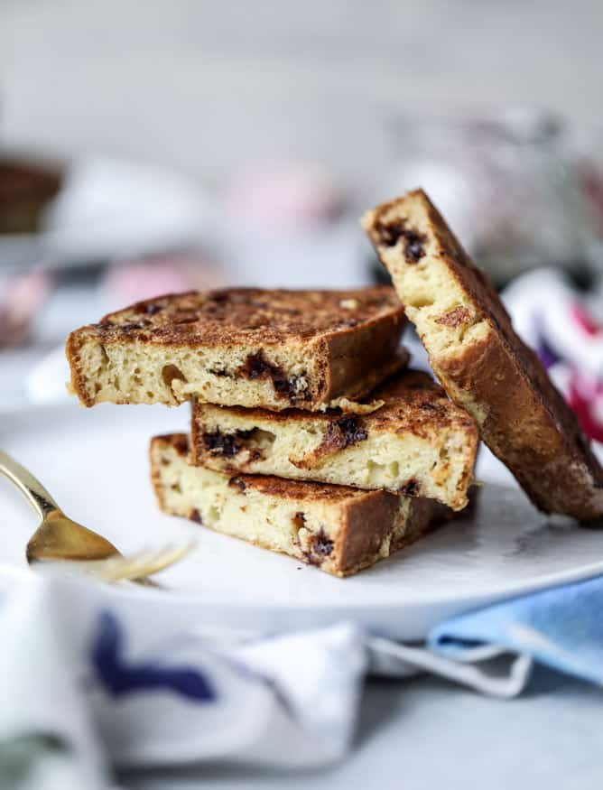 irish soda bread french toast I howsweeteats.com