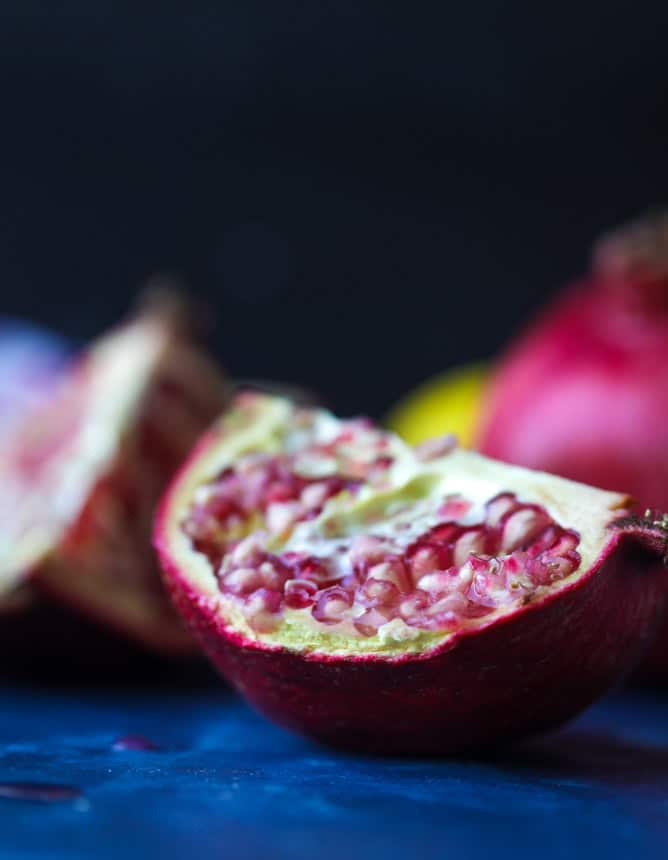 pomegranate shandy recipe I howsweeteats.com