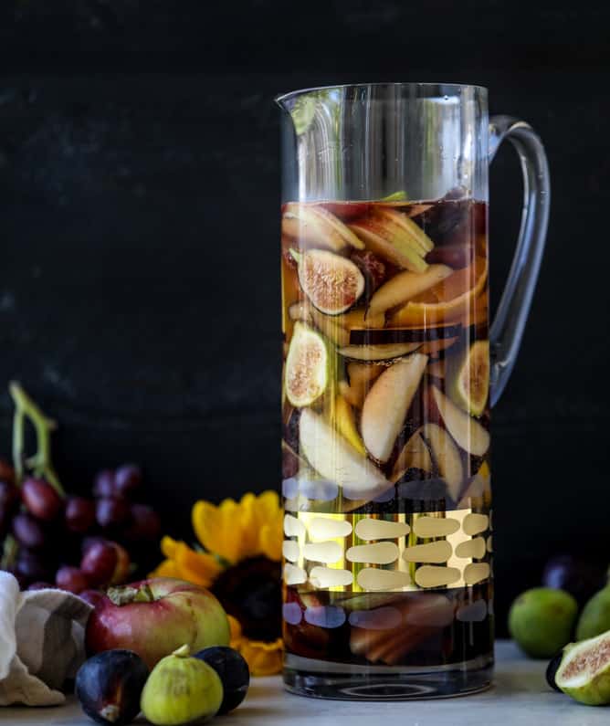 september sangria I howsweeteats.com 