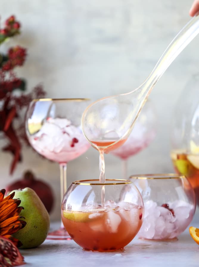 thanksgiving party punch I howsweeteats.com 