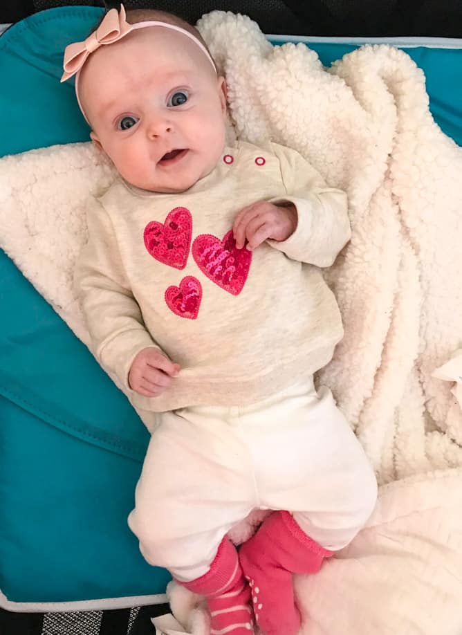 life with emilia at 10 weeks I howsweeteats.com