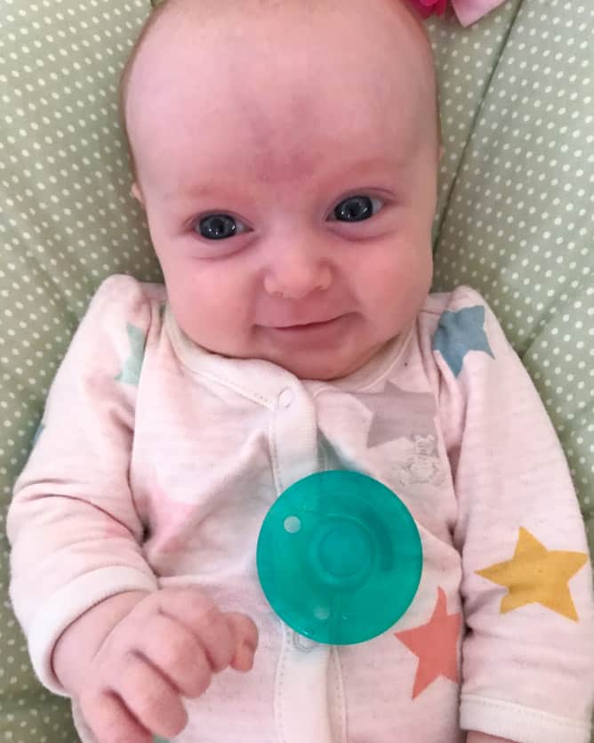 life with emilia at 8 weeks I howsweeteats.com 