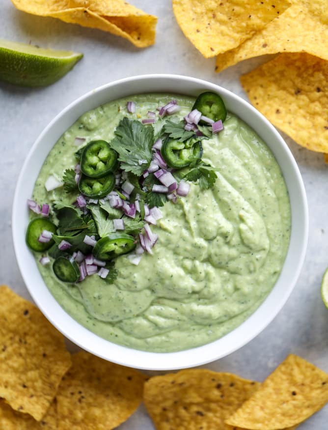 guacamole salsa I howsweeteats.com #guacamole #salsa #dip #avocado 