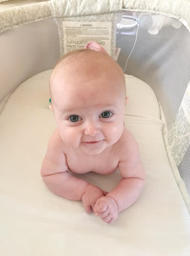 emilia 4 months I howsweeteats.com