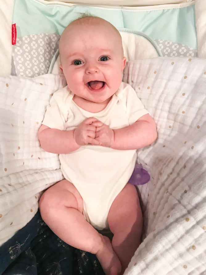 emilia 4 months I howsweeteats.com