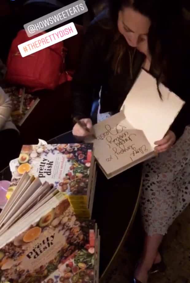 the pretty dish launch party! I howsweeteats.com