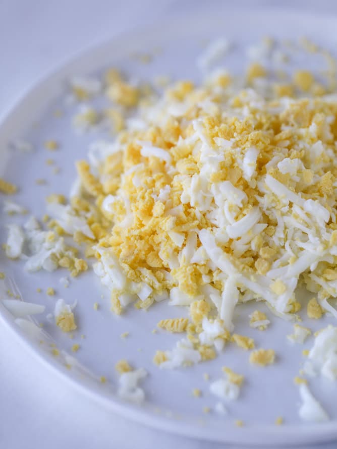 shaved egg avocado toast I howsweeteats.com #avocado #toast #egg #breakfast