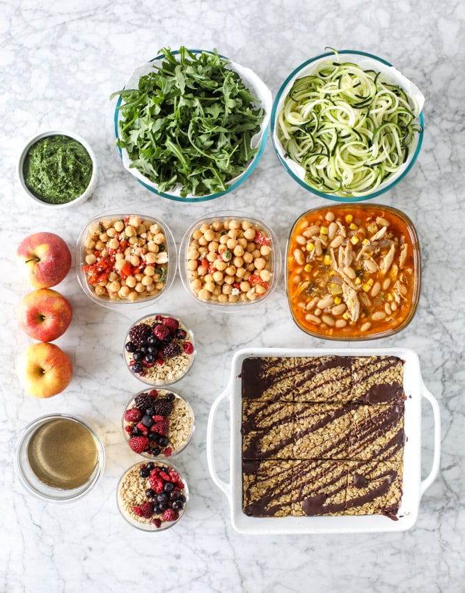 a week of meal prep from the pretty dish cookbook I howsweeteats.com