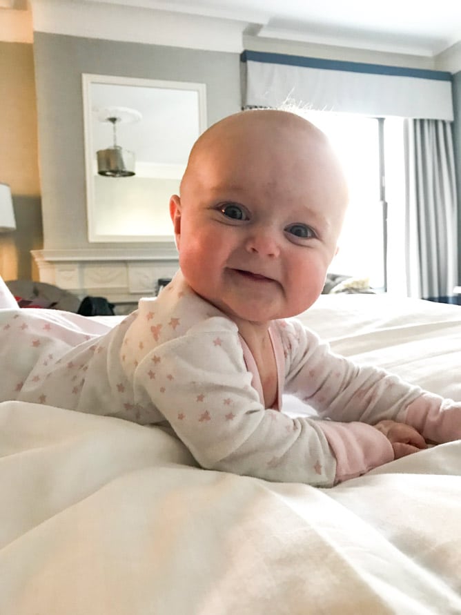 life with emilia at 6 months I howsweeteats.com