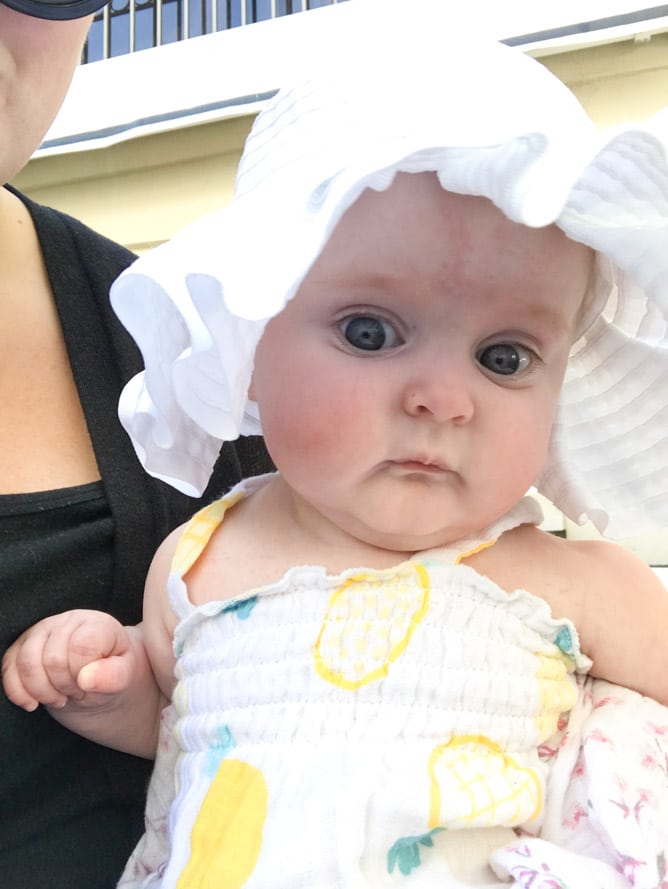 life with emilia at 6 months I howsweeteats.com