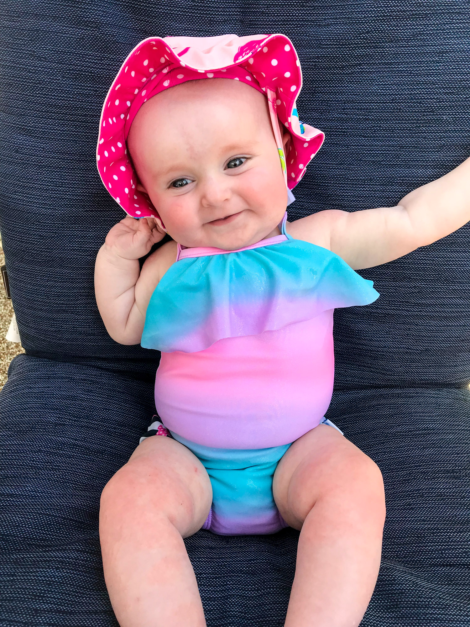 emilia at 8 months I howsweeteats.com