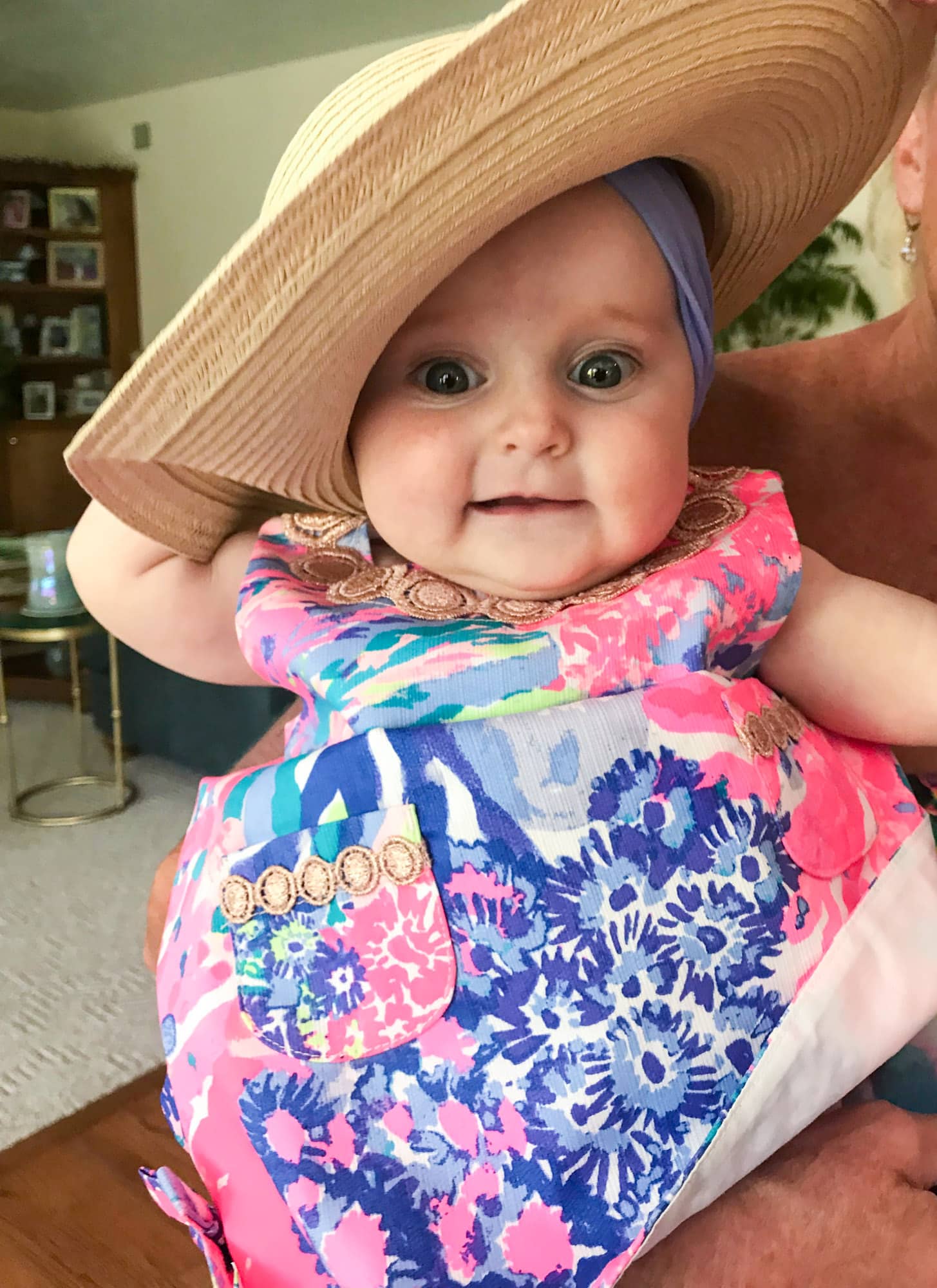 emilia at 8 months I howsweeteats.com