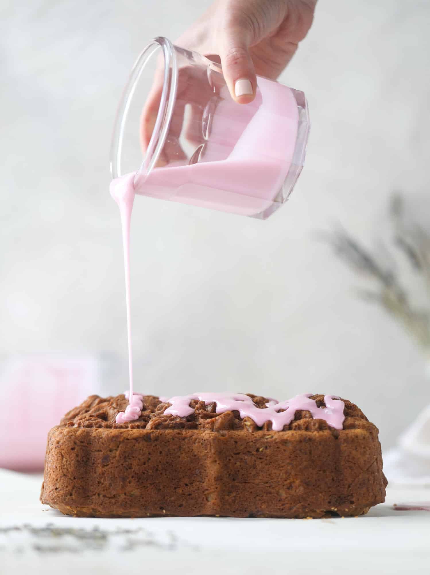 This lavender banana bread is a fresh, modern spring spin on the classic! The light flavor of lavender gives this banana bread a whimsical twist. I howsweeteats.com #lavender #bananabread