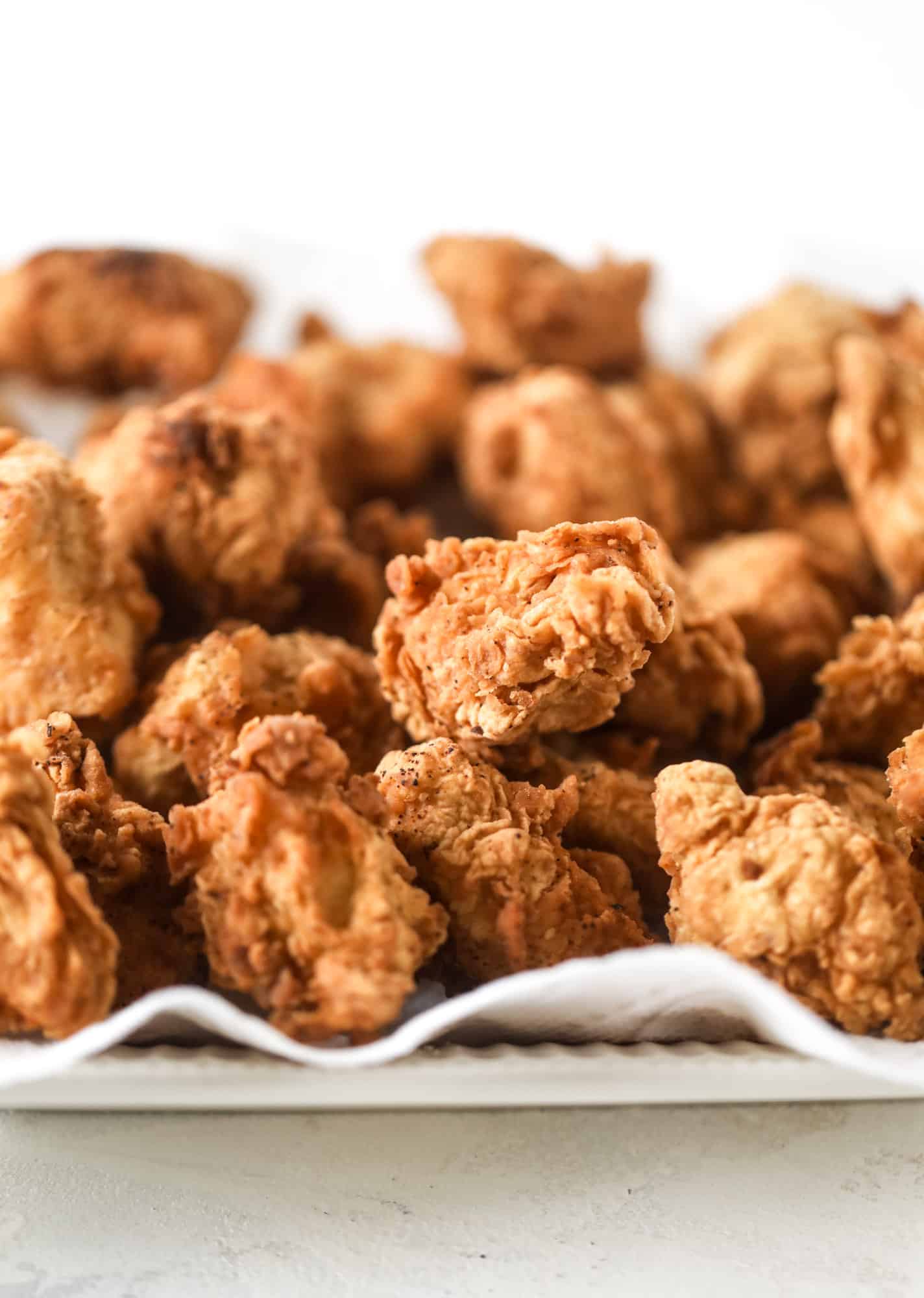 tripled dipped fried chicken