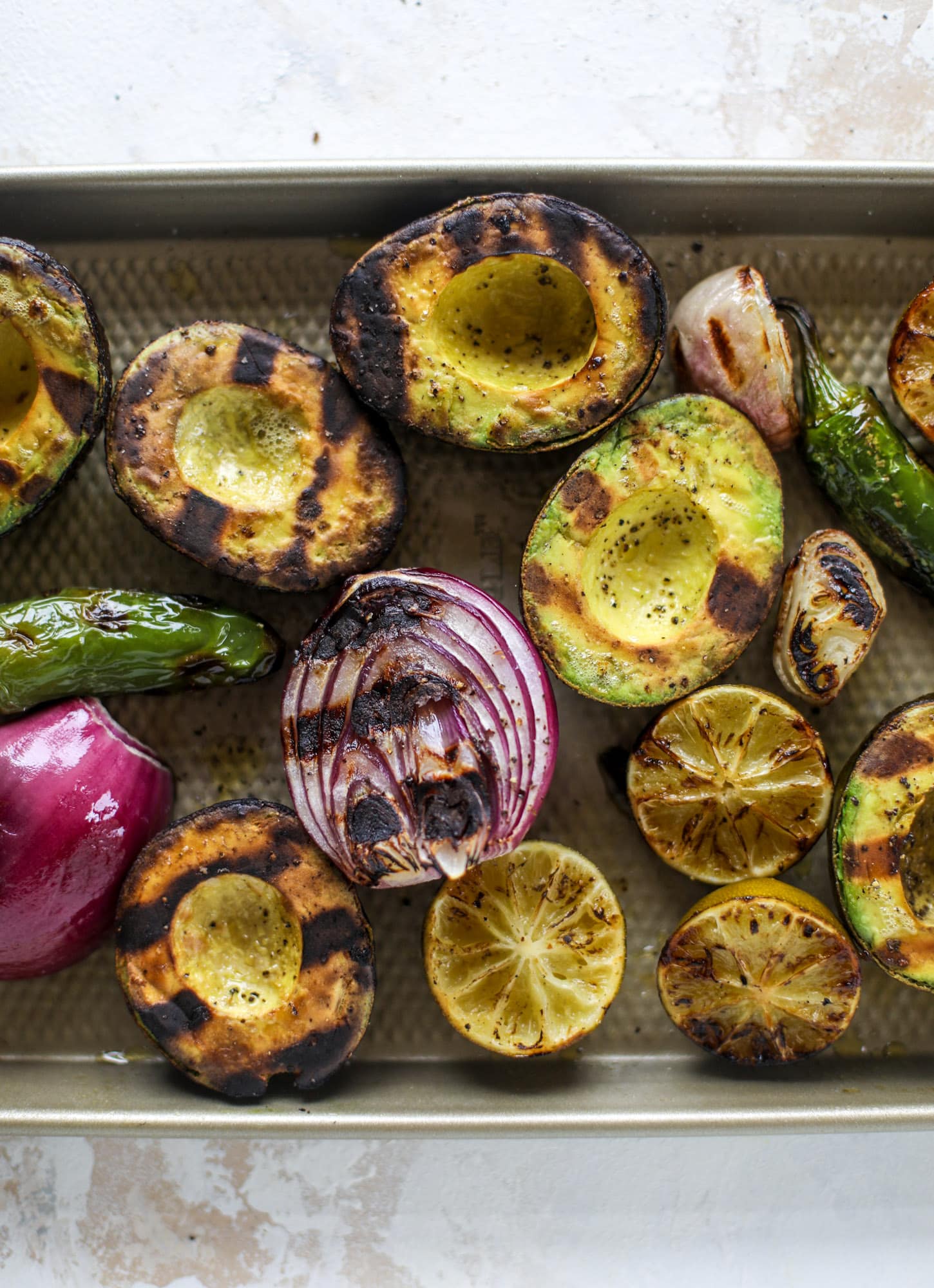 grilled guacamole ingredients 