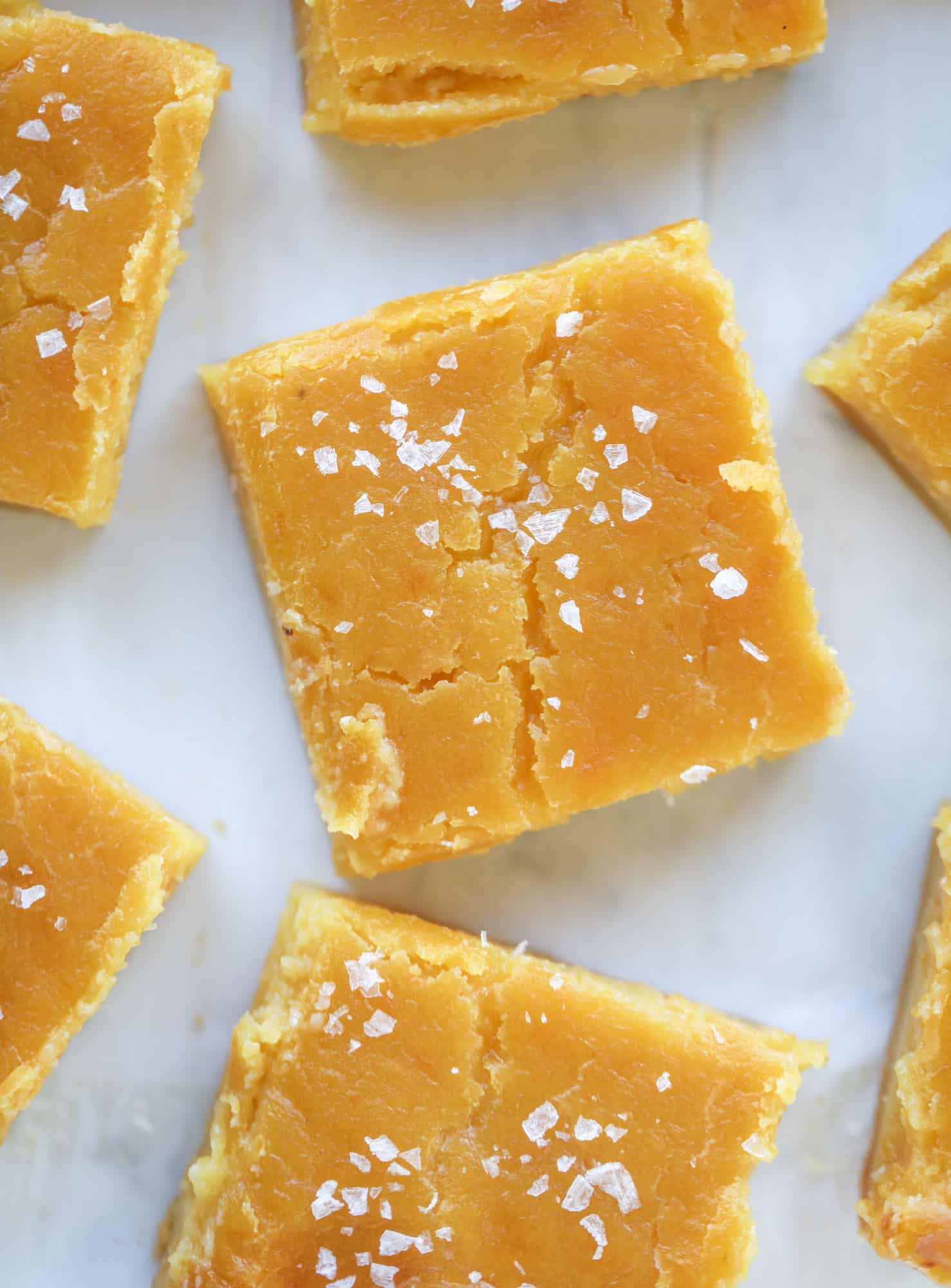 salted grapefruit lemon bars