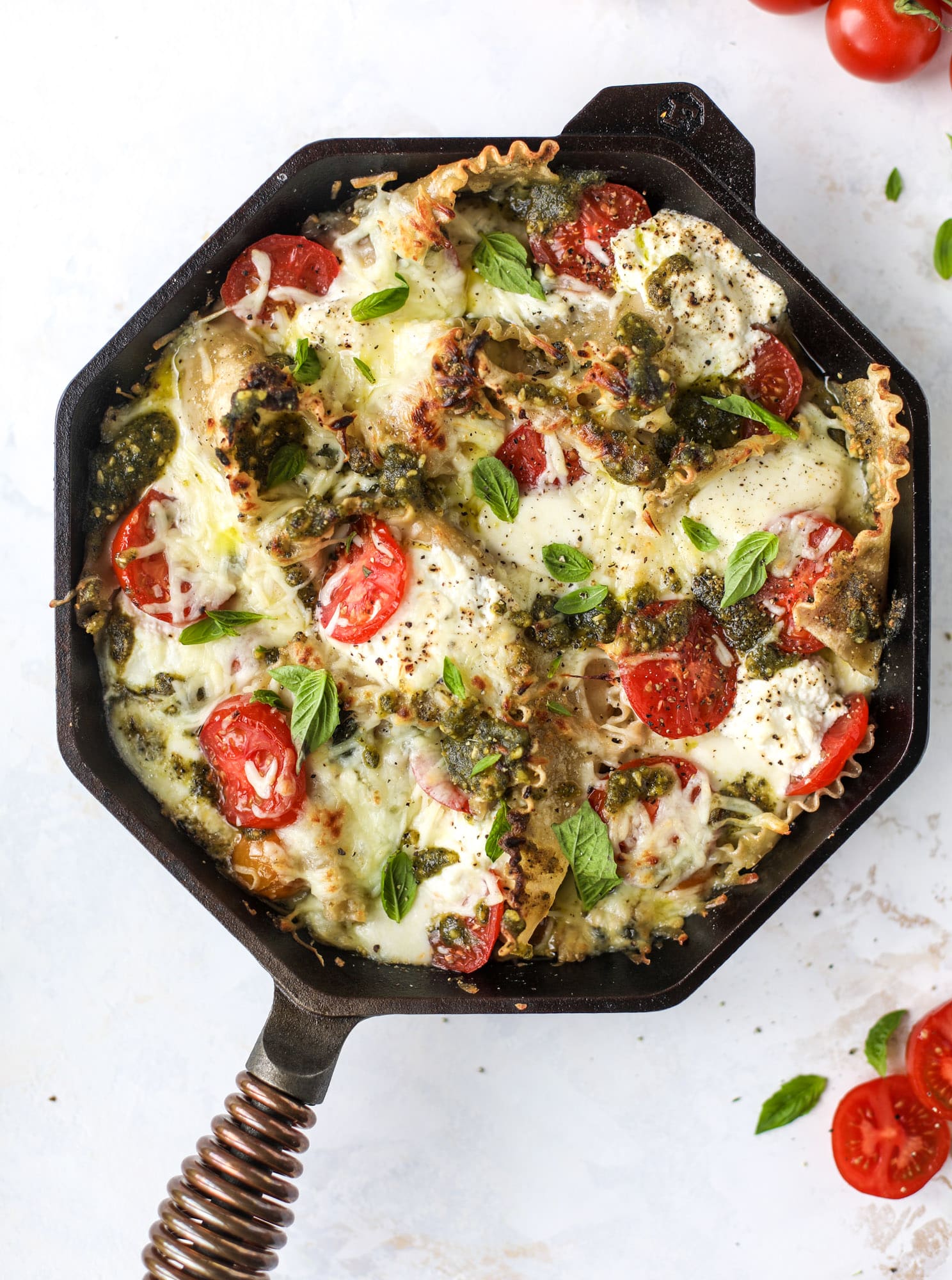 finex cast iron skillet lasagna 