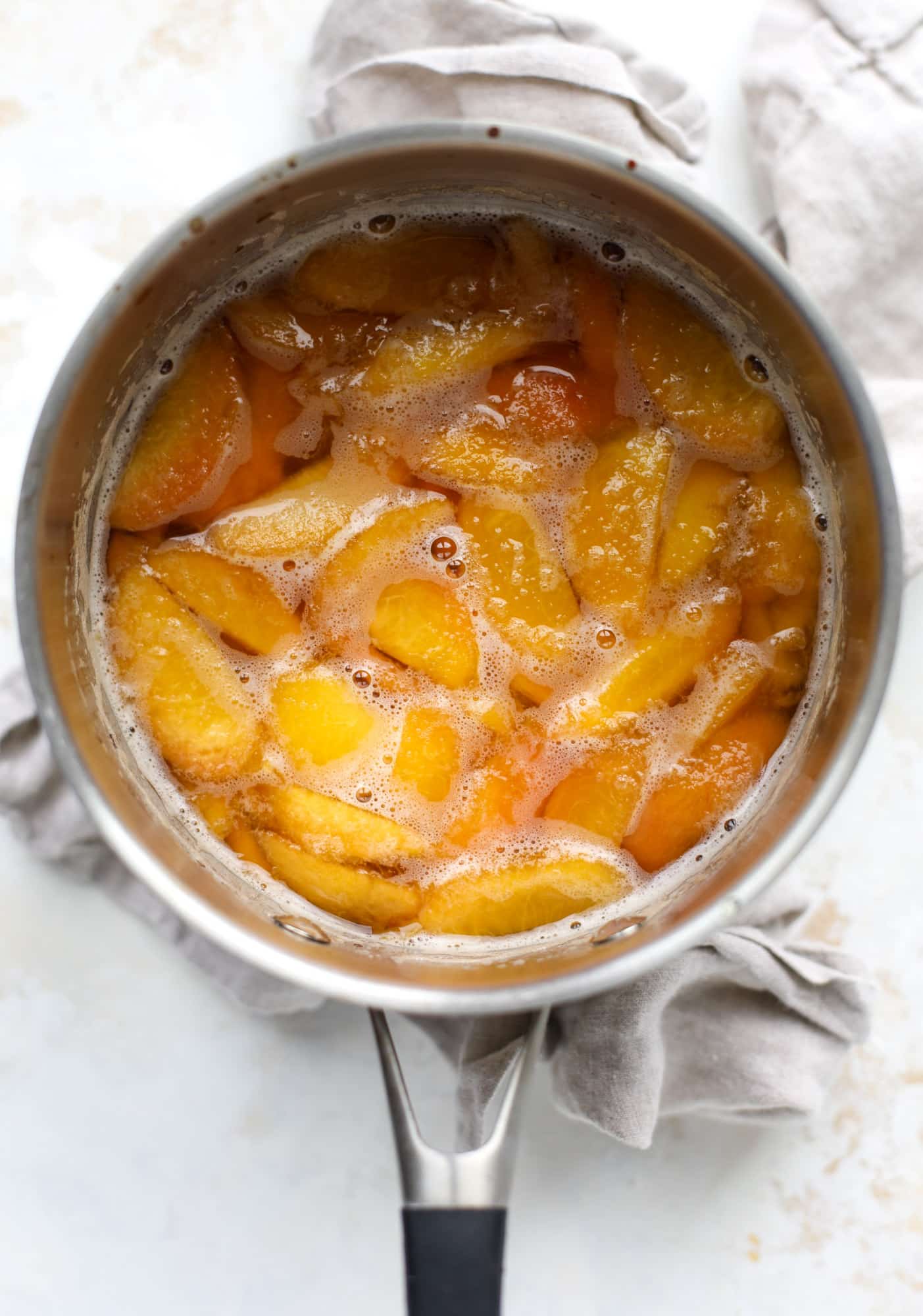 prosecco poached peaches