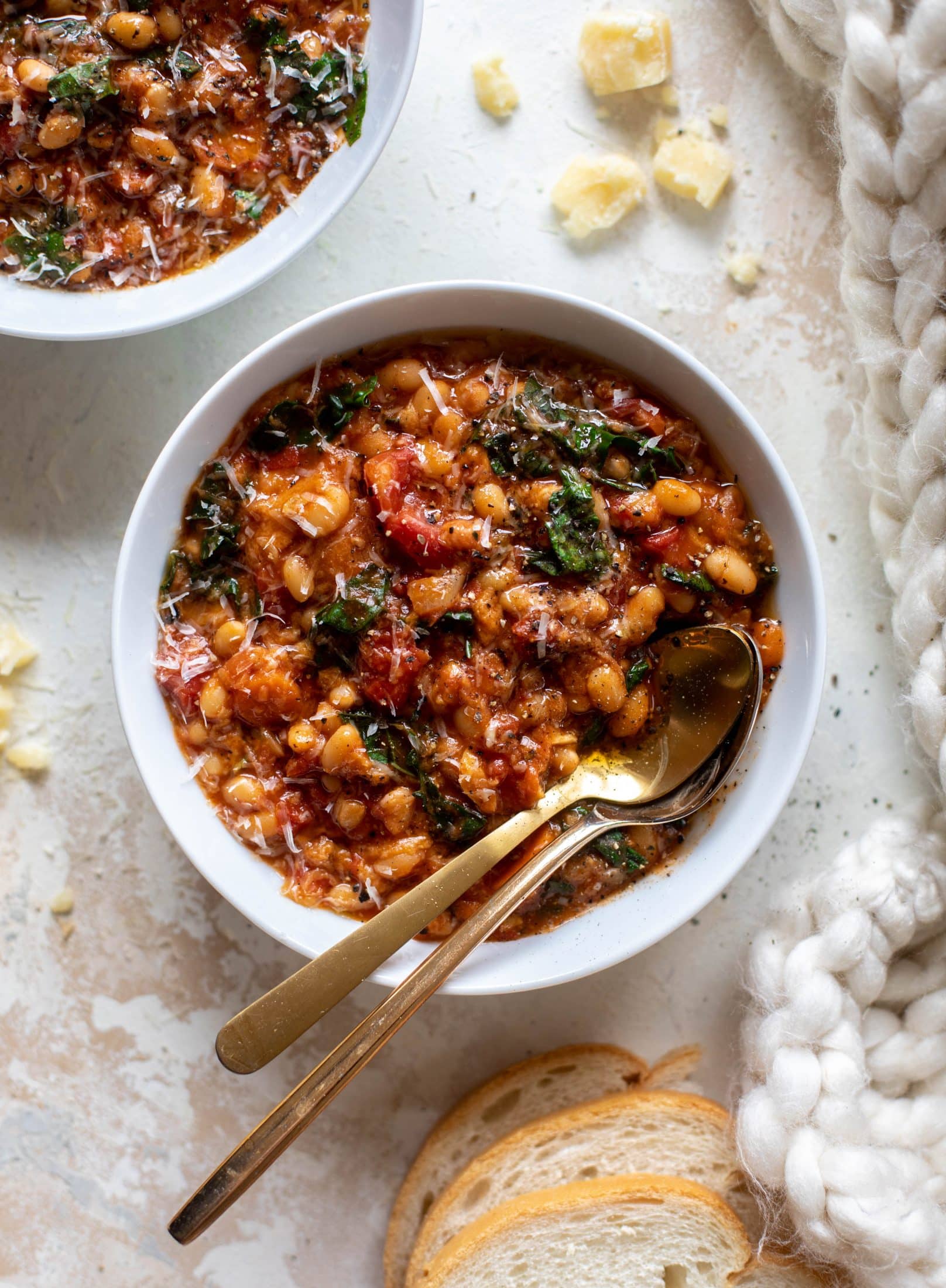 This tuscan tomato bread soup is super hearty, satisfying and delicious! Leftovers are a hit and you will find yourself craving this in the cooler months.