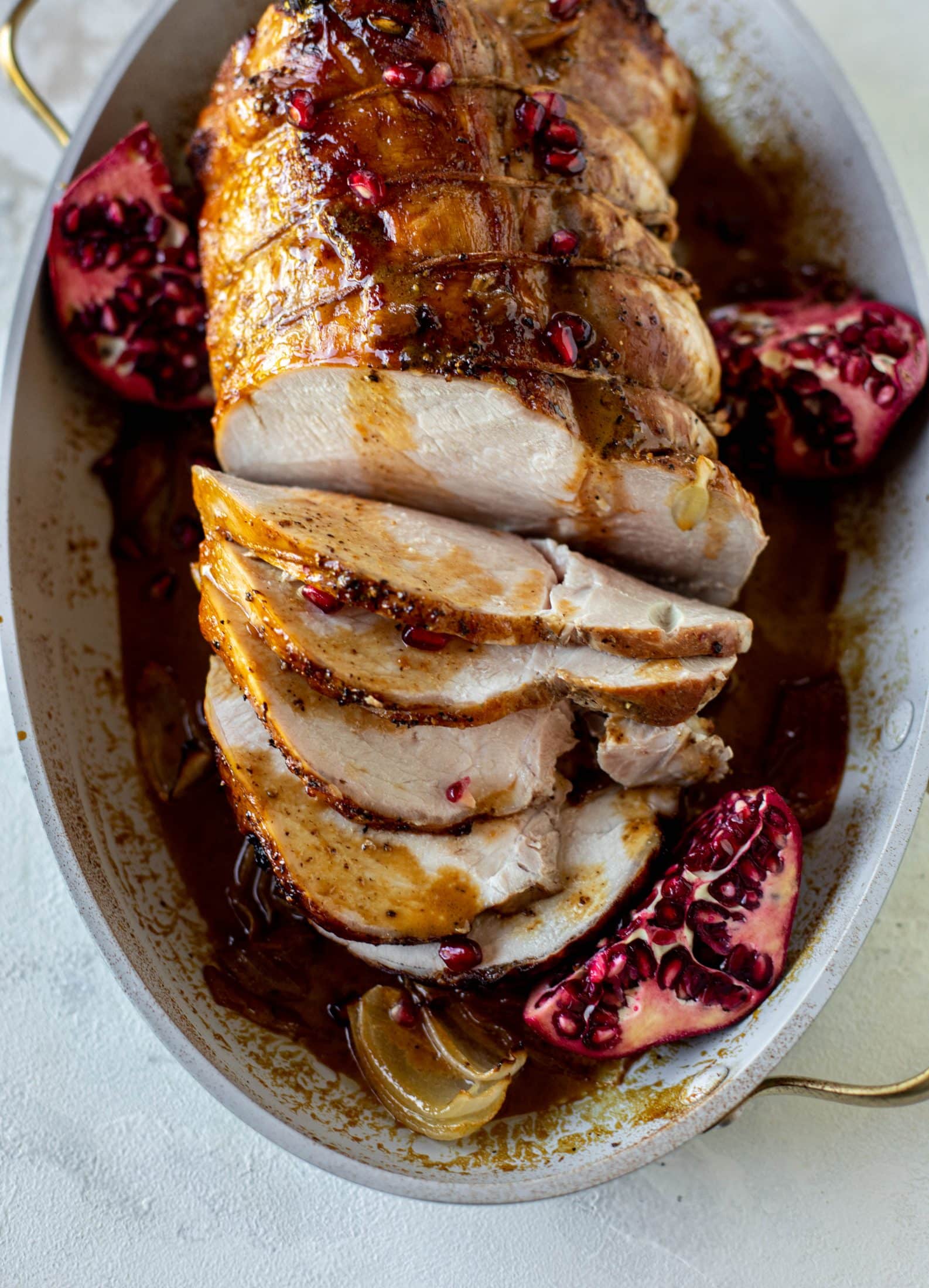 pomegranate cider pork roast