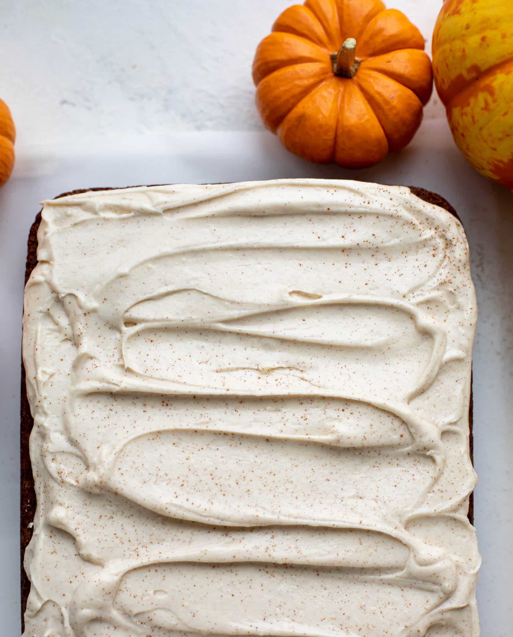 pumpkin sheet cake