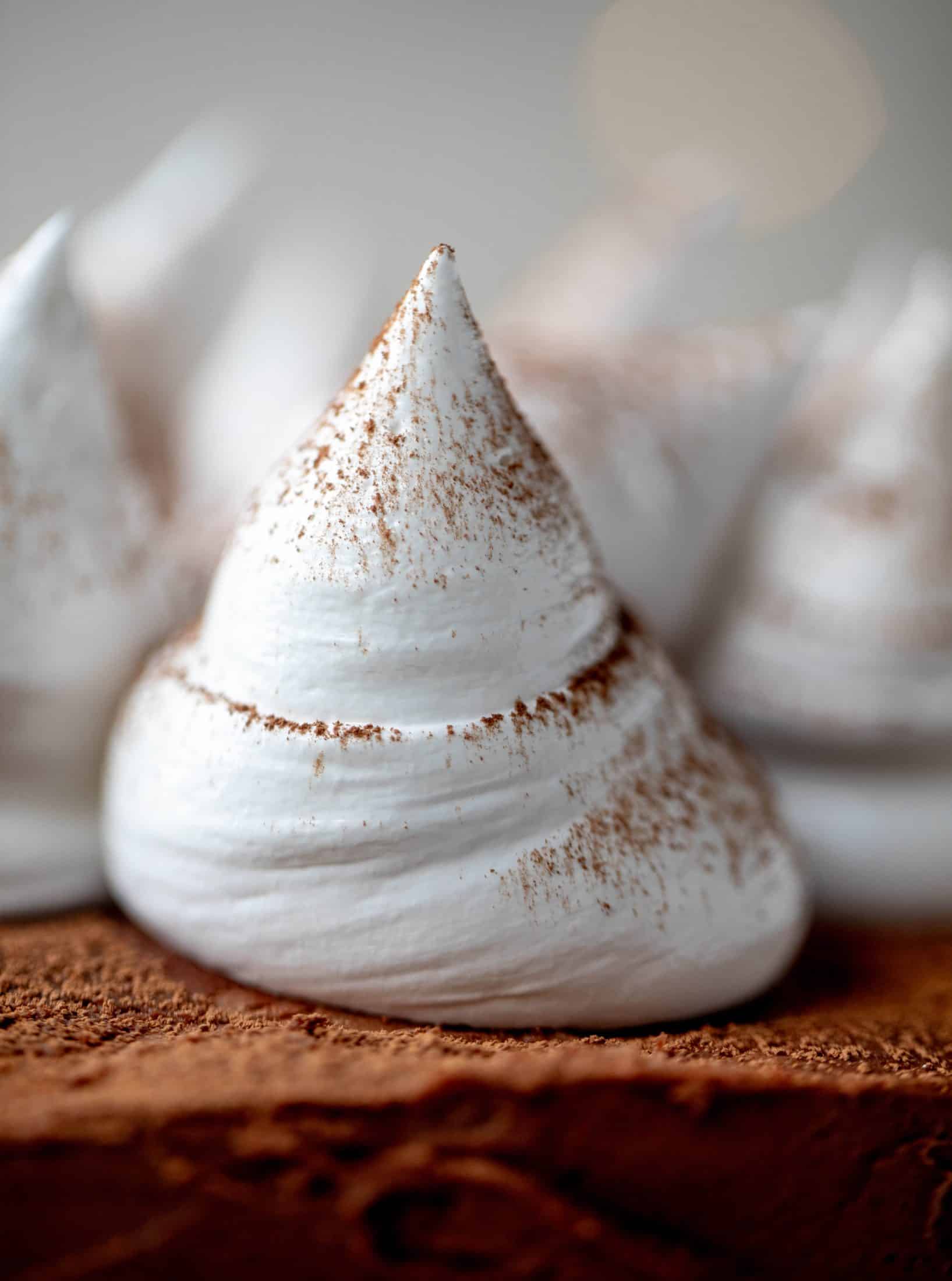 This hot cocoa cake is made with the fudgiest chocolate cake, smothered in chocolate cream cheese frosting and dolloped with whipped marshmallow!