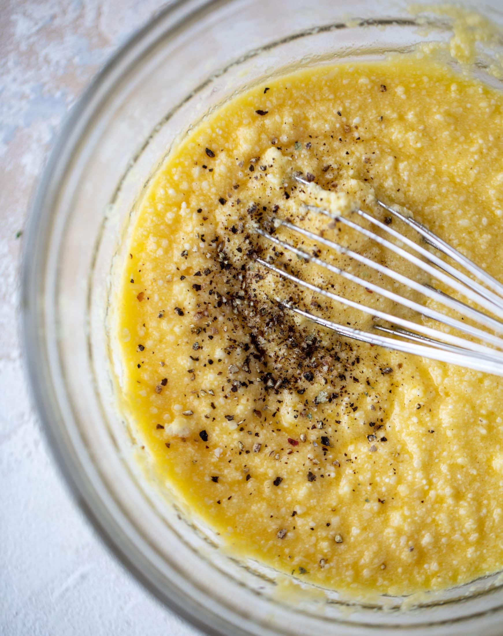 eggs and parmesan for carbonara