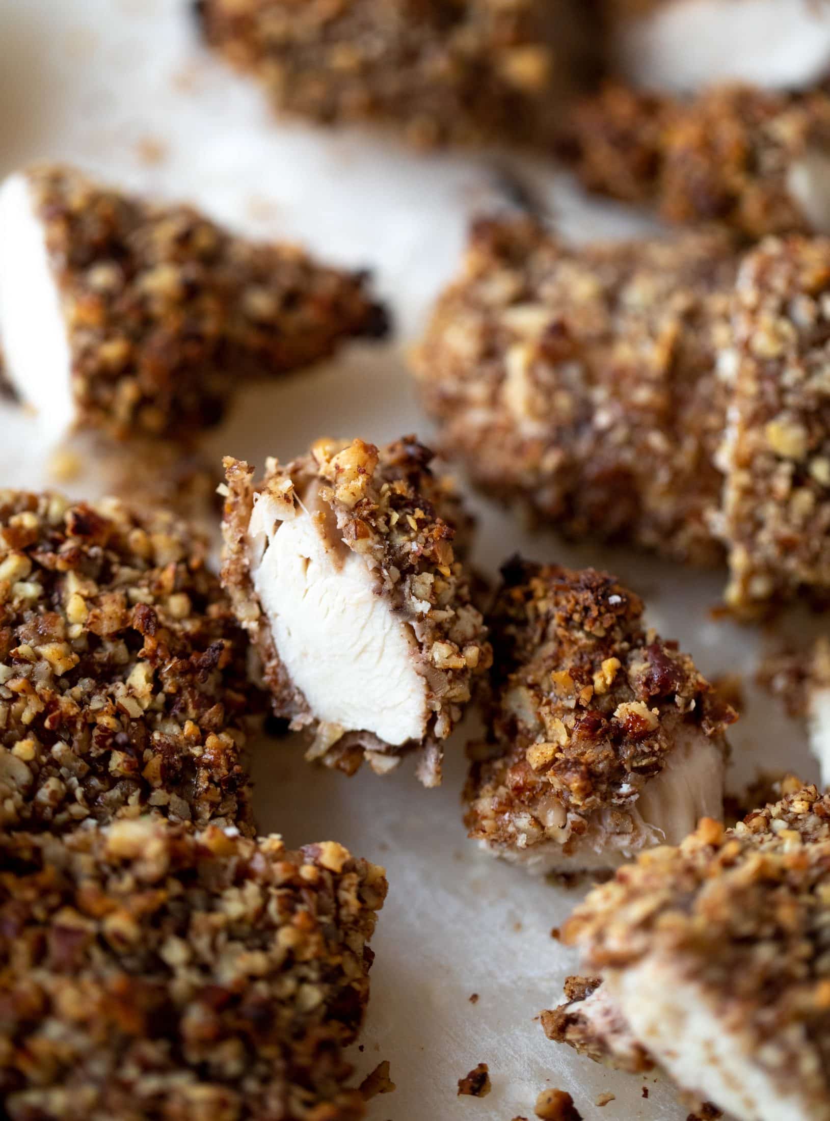 pecan crusted chicken fingers