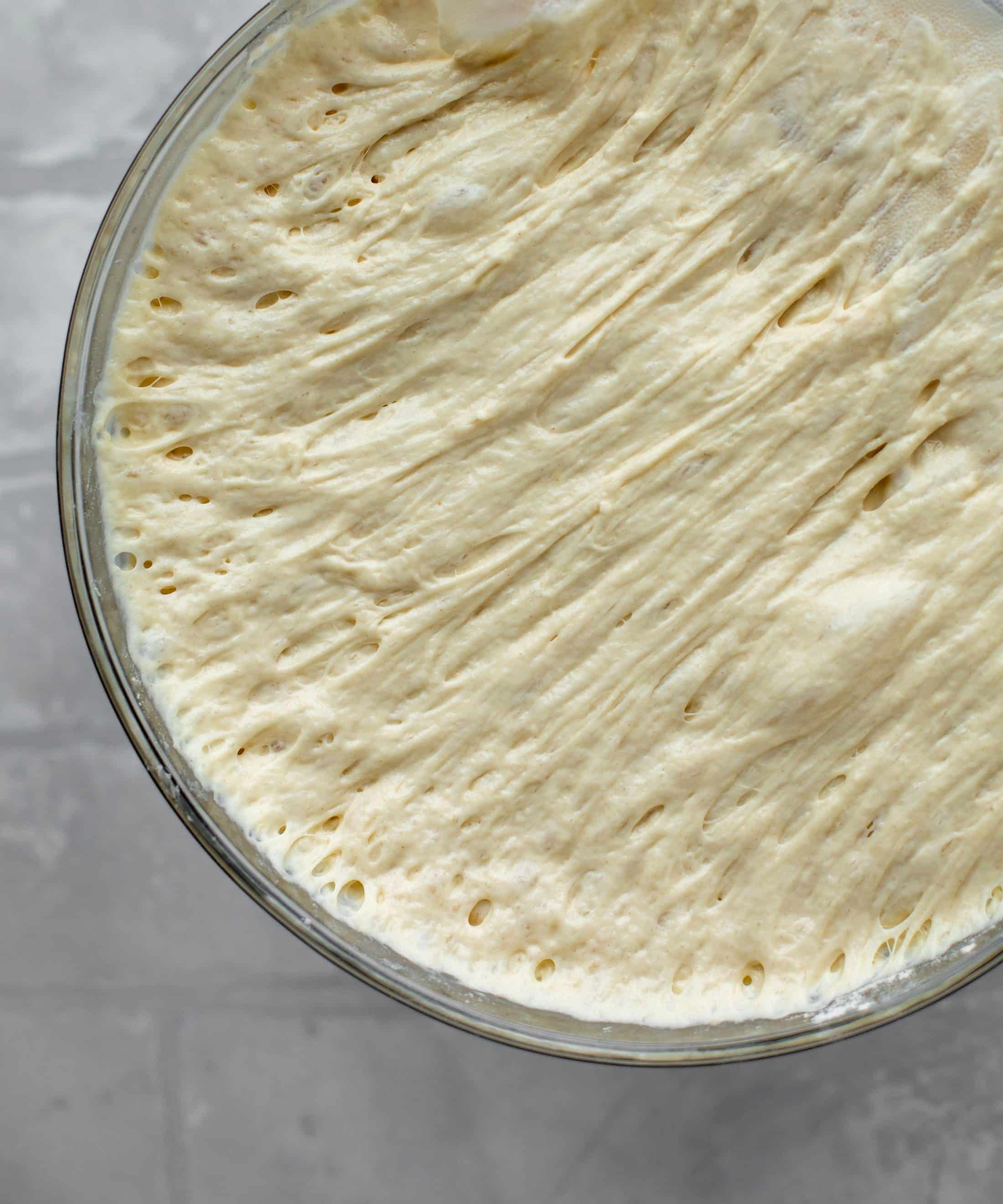 pretzel focaccia dough