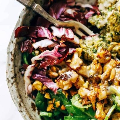 Winter Bliss Bowl with falafel.