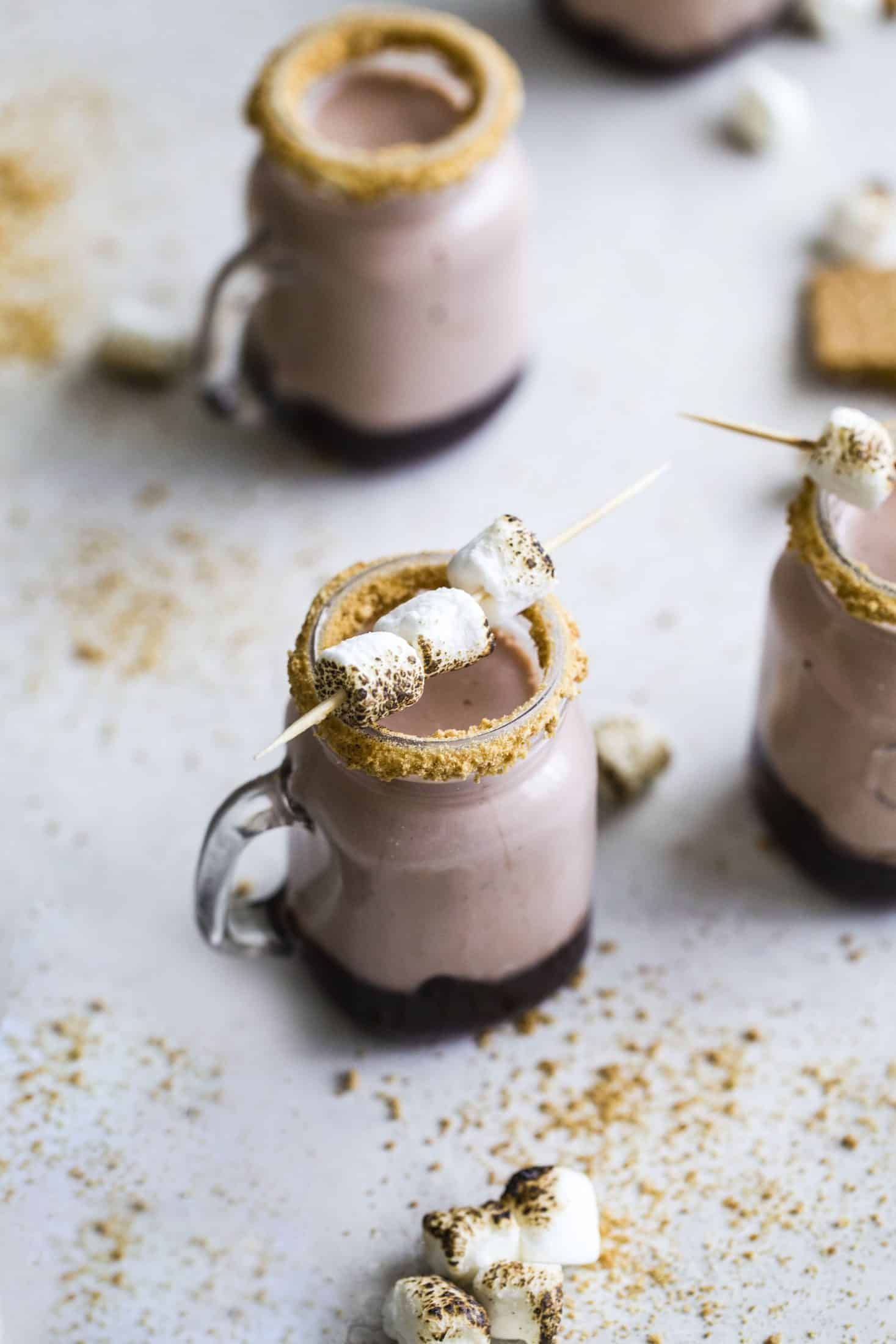 s'moretini shooters I howsweeteats.com