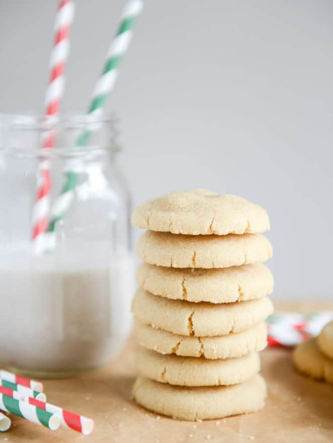Brown Butter Sugar Cookies I howsweeteats.com
