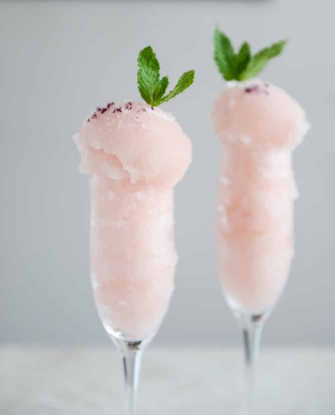 Rosé Sorbet I howsweeteats.com